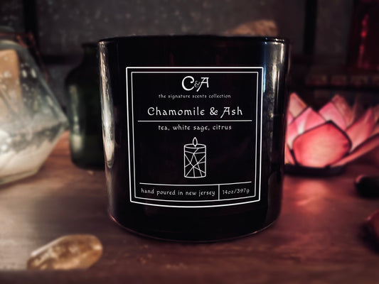 chamomile & ash (14oz)